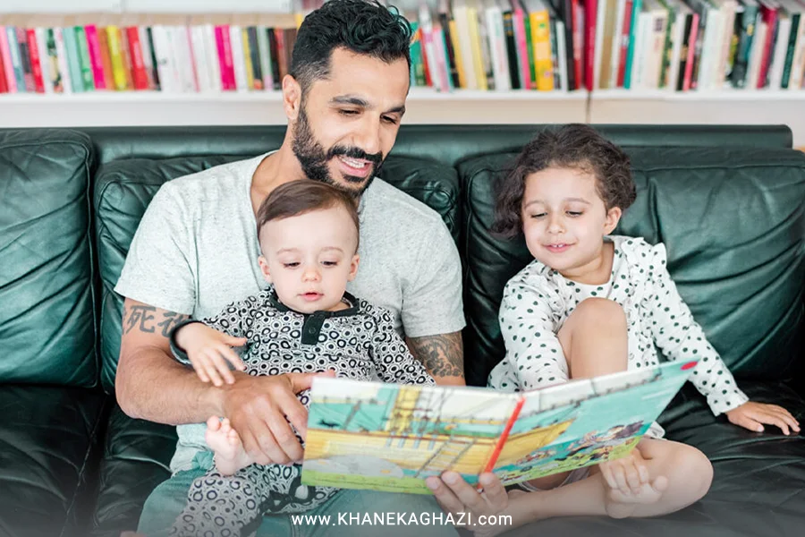 کتاب خواندن برای کودکان